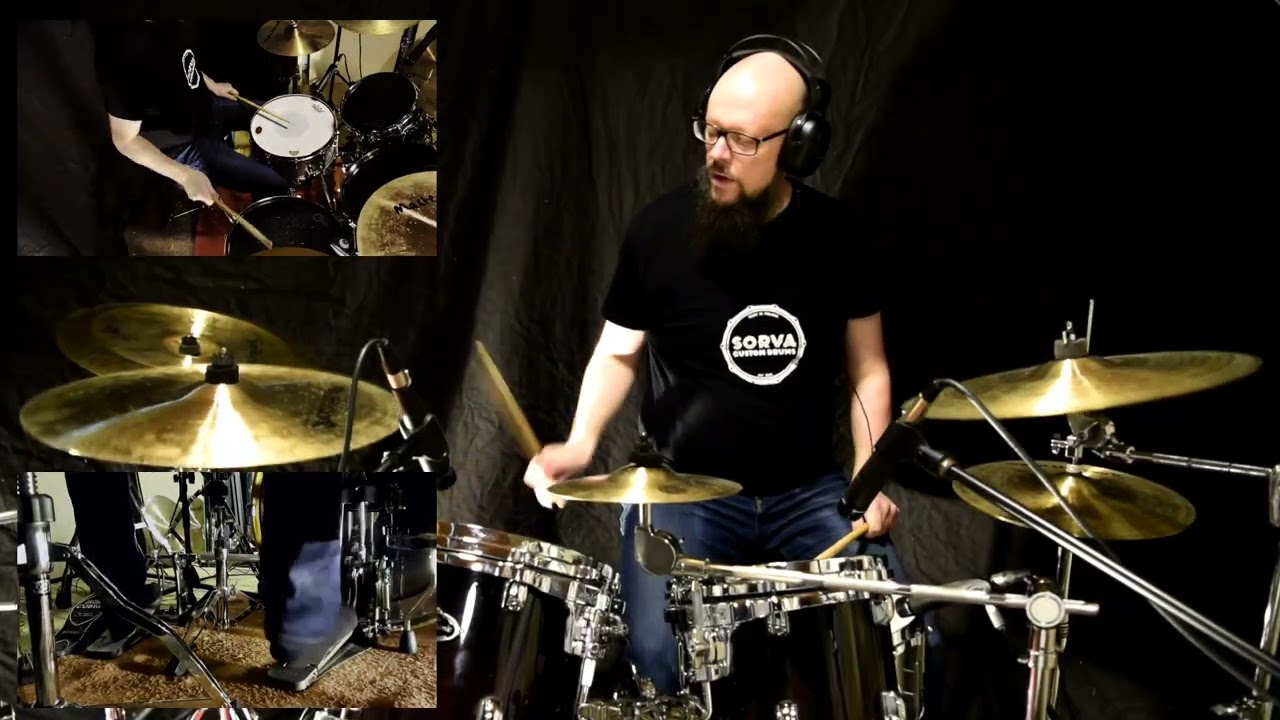Battlelore - Chambers Of Fire (Drum Playthrough by Henkka Vahvanen) | Napalm Records