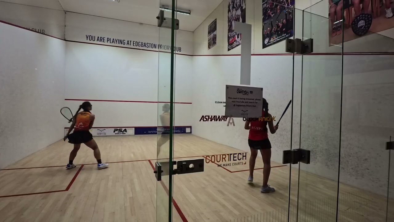 British Junior Open 2026 GU19 - Rania (0) vs (3) Suhayla (EGYPT)