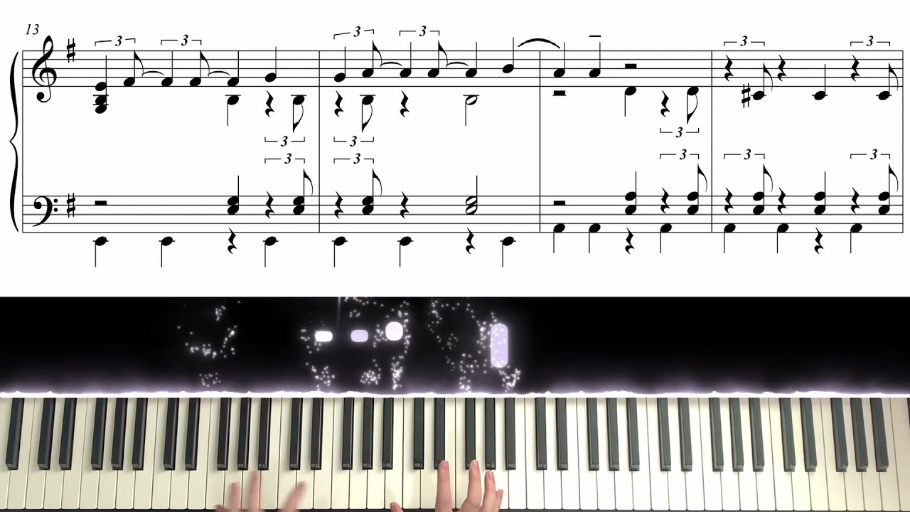 The Most Beautiful Thing - Bruno Major / Piano Cover / Sheet Music
