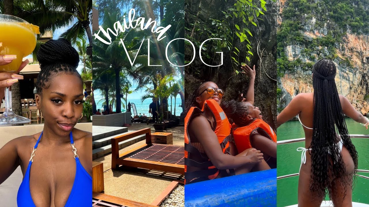 VLOG: THAILAND GIRLS TRIP 🌴🌊✨ | THAI SPA, BEACH CLUBS, LUXURY BOAT + MORE!