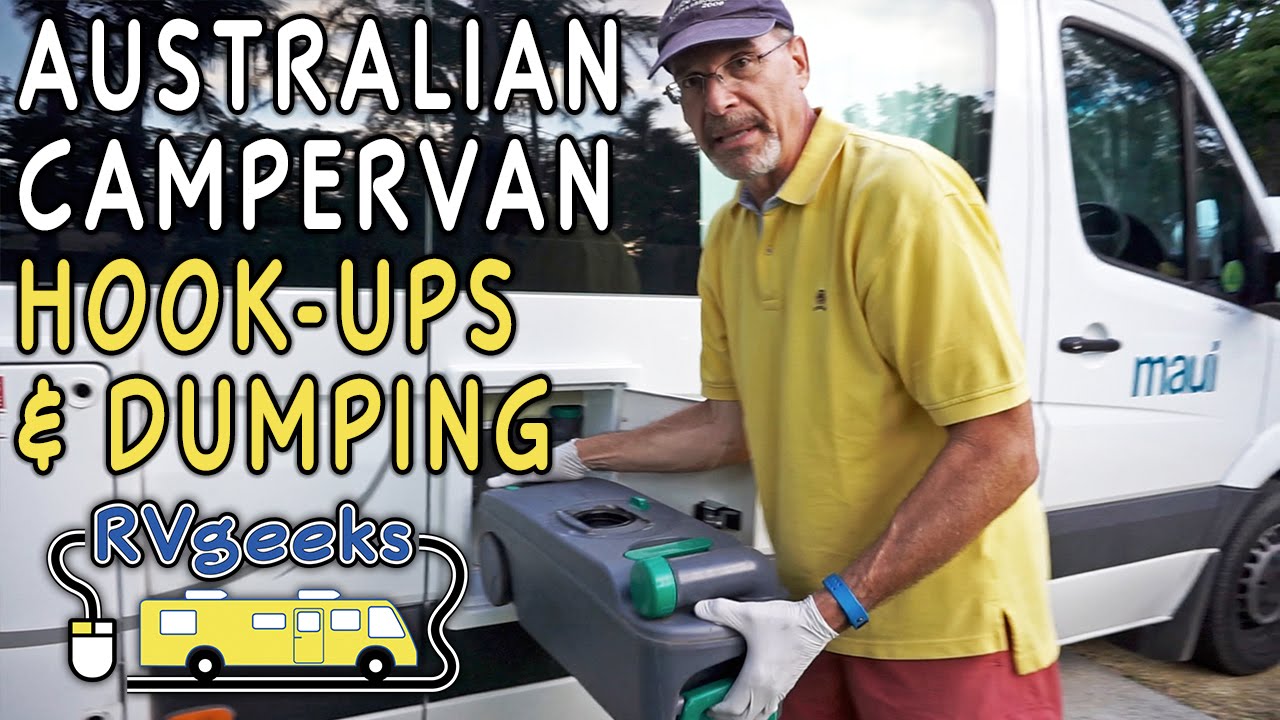 Hook Up & Dump Tanks on an Australian Campervan