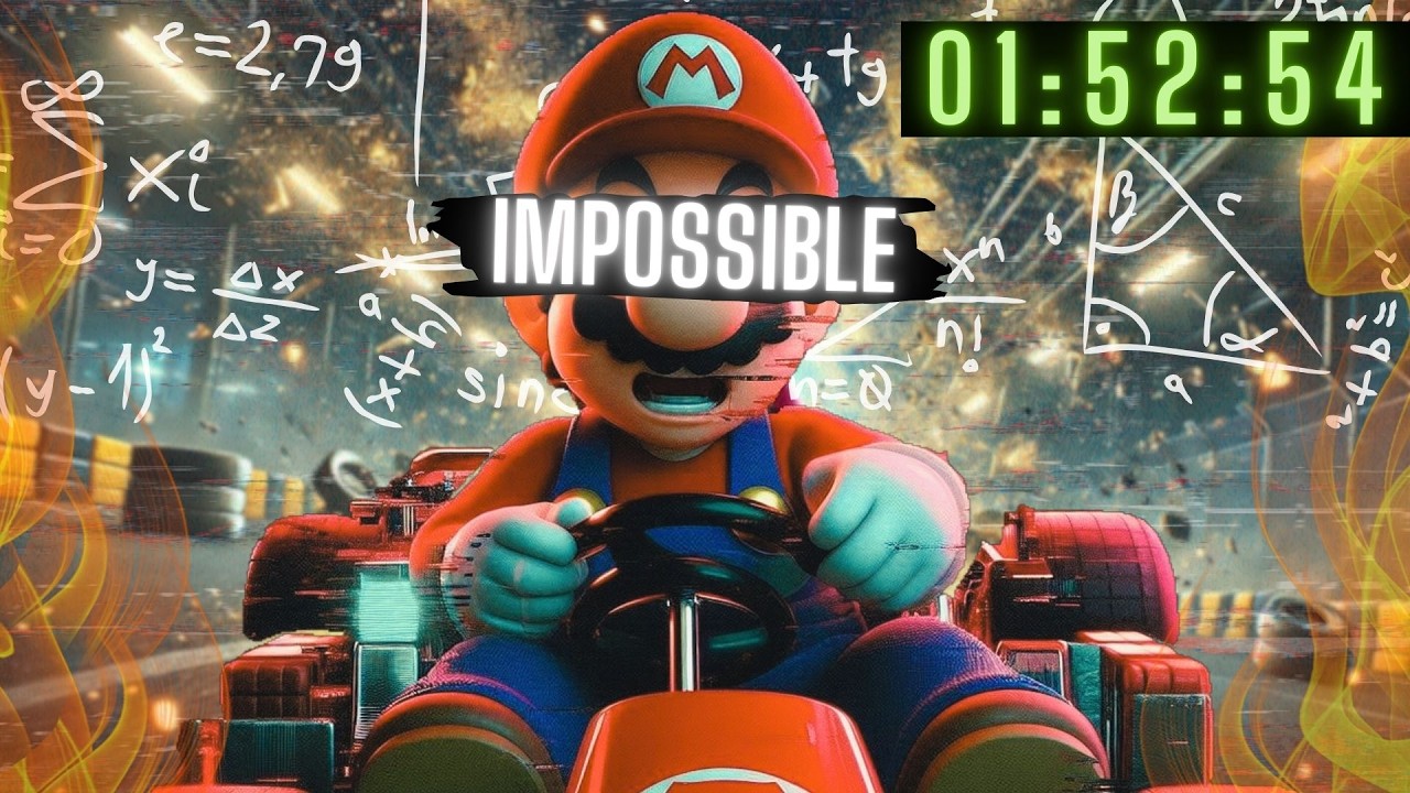 L’HISTOIRE du SPEEDRUN IMPOSSIBLE de MARIO KART 8 ! (le problème de l'aléatoire)