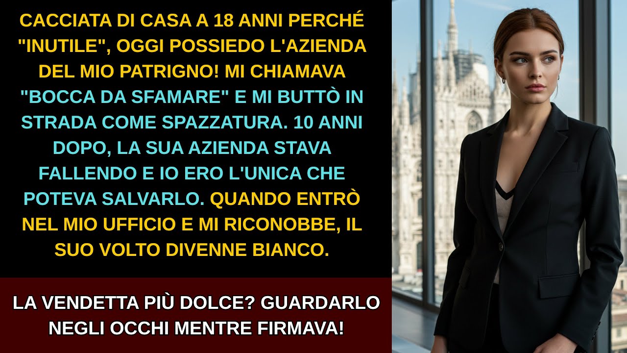 LA VENDETTA PIÙ DOLCE DELL'ANNO! Mio patrigno mi ha cacciata e ora teme di guardarmi negli occhi