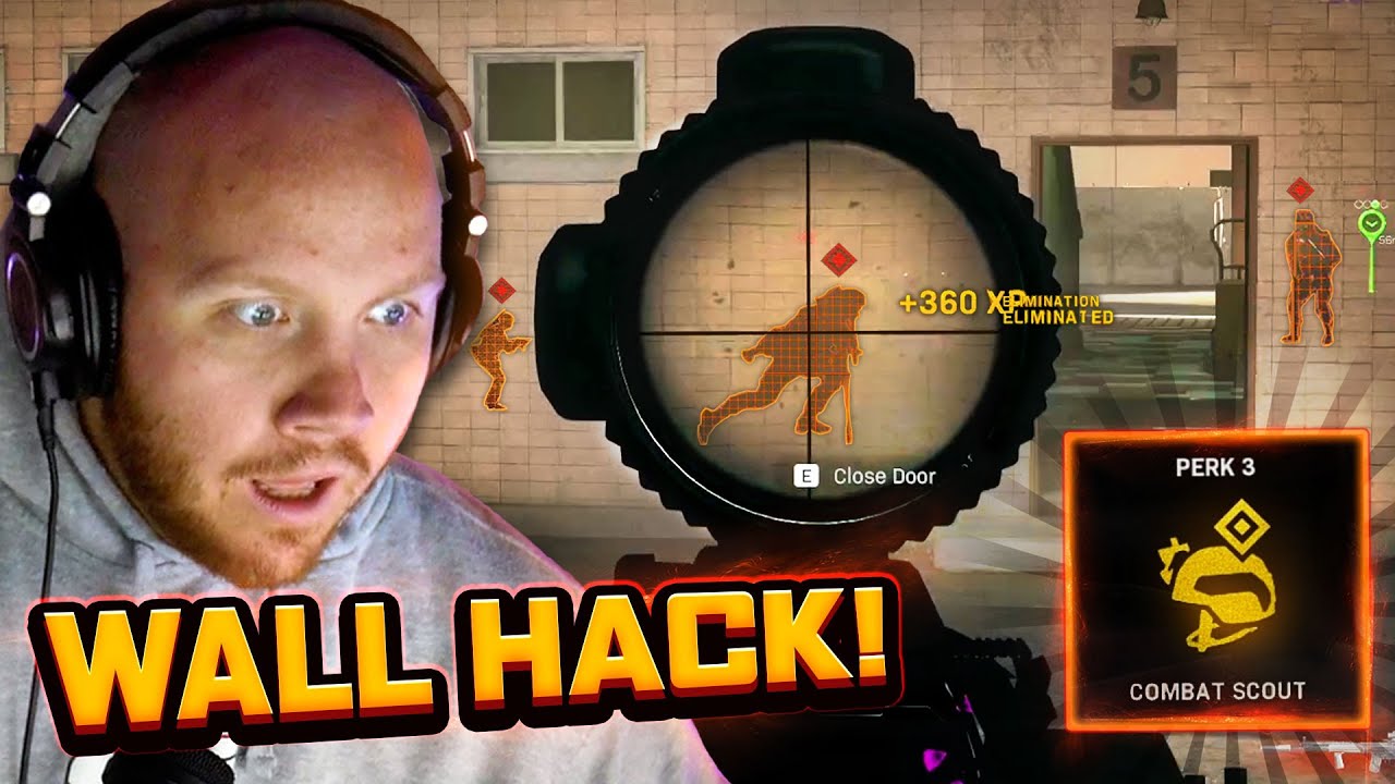 THIS NEW PERK GIVES YOU WALL HACKS IN WARZONE!!