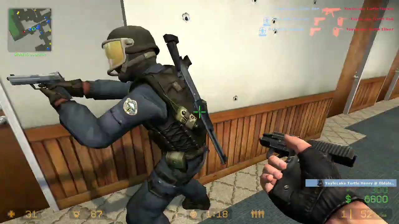 Counter-Strike: Source cs_office j&aacute;t&eacute;k - Sz&oacute; szerint k&uuml;l&ouml;nf&eacute;le fegyverekkel l&eacute;ptem be a j&aacute;t&eacute;kba!