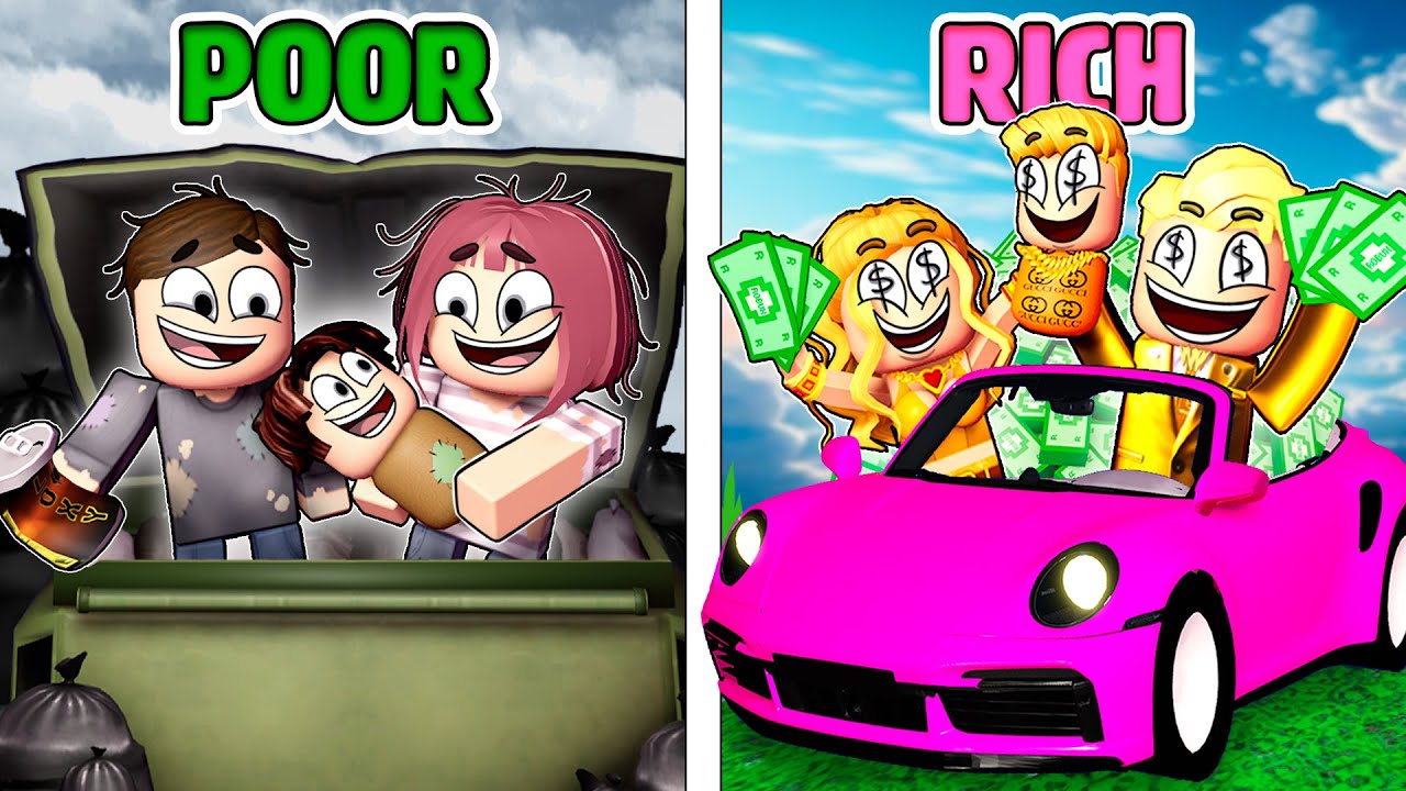 RICO vs POBRE | Compilaci&oacute;n, Temporada 1 (Historias de Roblox en Brookhaven)