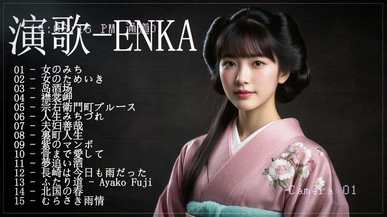 【演歌】日本演歌プレイリスト｜懐かしの名曲集 💝🔊日本演歌 の名曲 メドレー💝🔊🎷 演歌の調べに包まれて、あの日の涙を思い出す