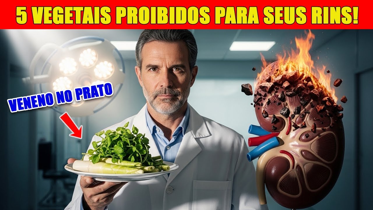 Cuidado! 5 Vegetais Que Estão a Destruir Silenciosamente os Seus Rins (E 5 Que Salvam)