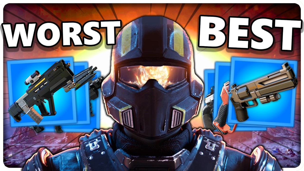 ALL 55 Weapons Ranked | HELL DIVERS 2