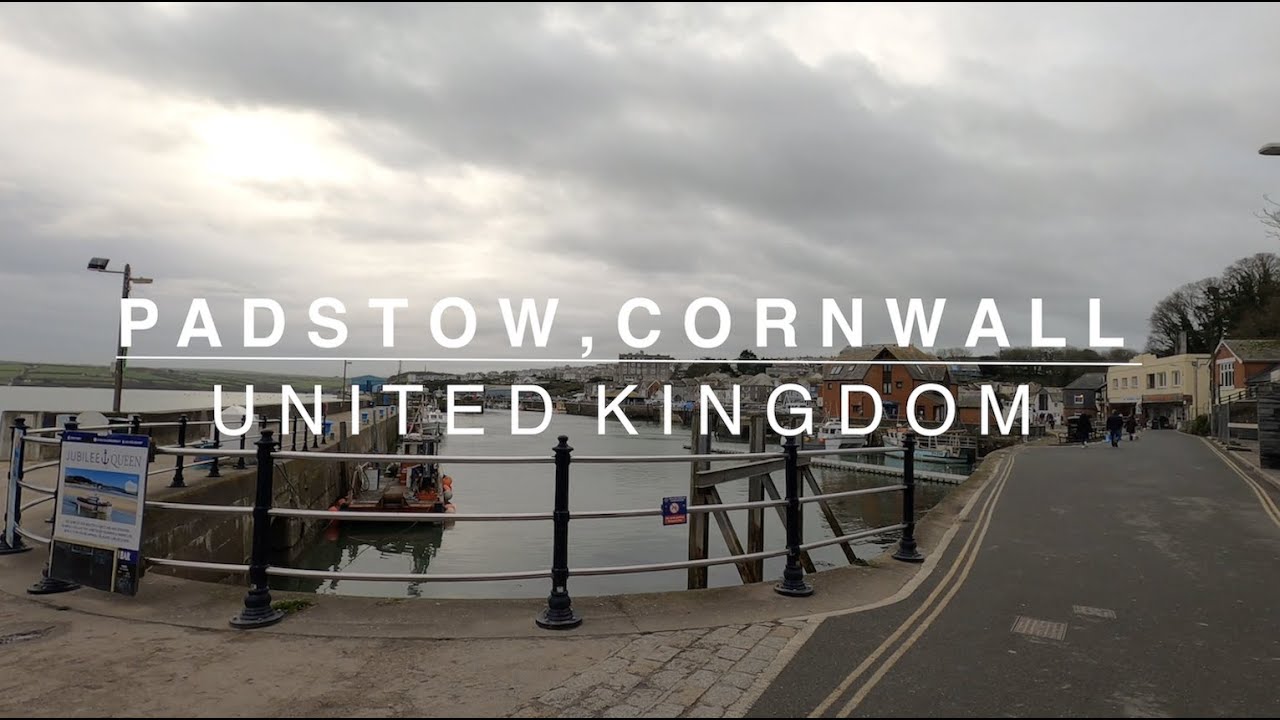 4K Padstow (Cornwall, UK) Car Drive
