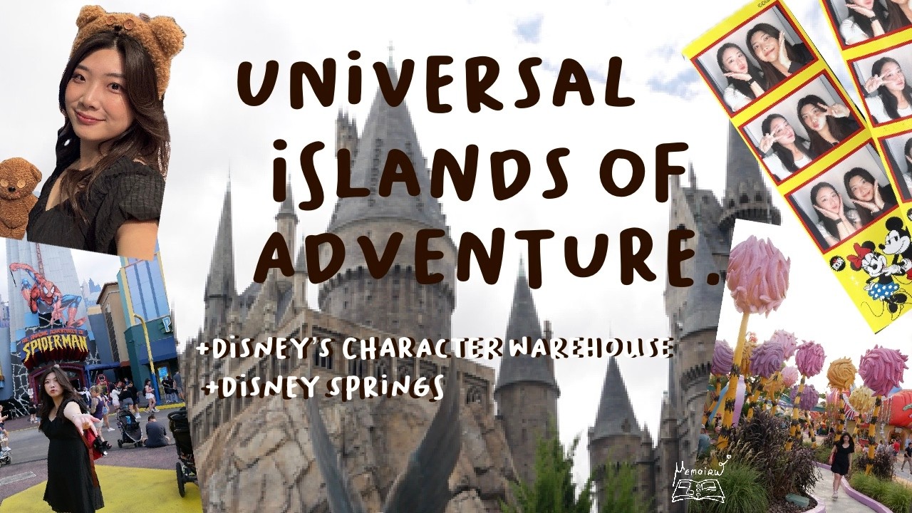 Universal Islands of Adventure | Disney's Character Warehouse | Disney Springs | MemoirW [멤와더블유]