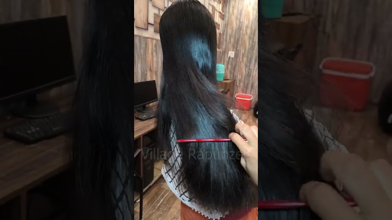 Silky Hairplay by sister of | #hairplay #hairstyle #thickhair #silkyhair