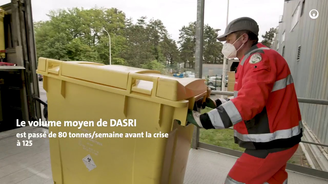 Quand la pandémie Covid-19 impacte le volume des déchets médicaux au CHRU de Nancy