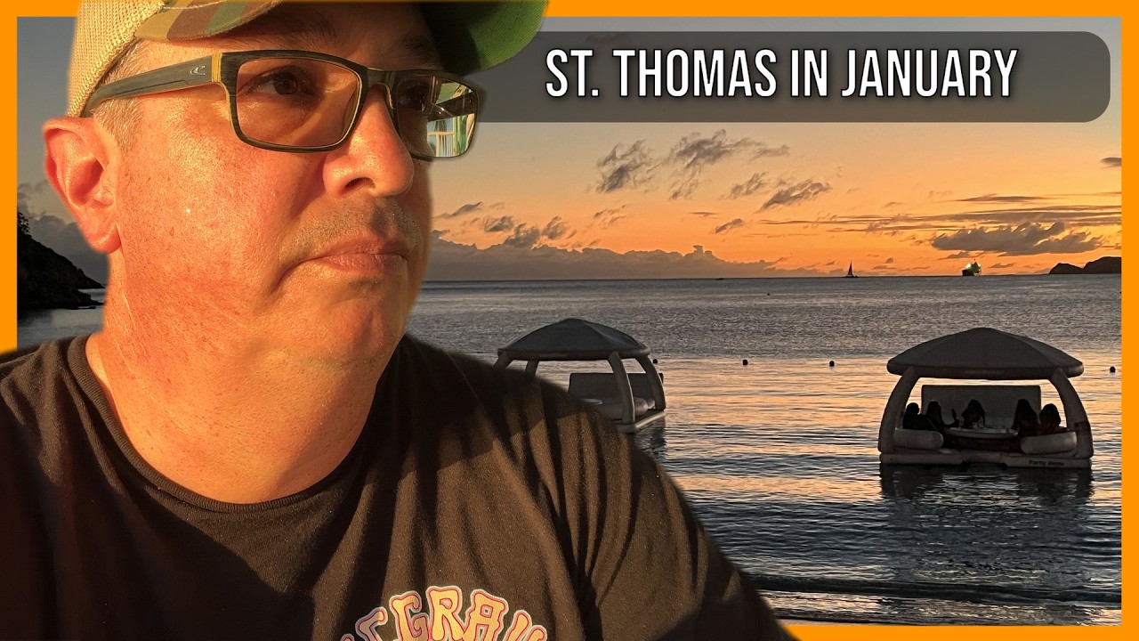 St Thomas in January Yep its a work trip!