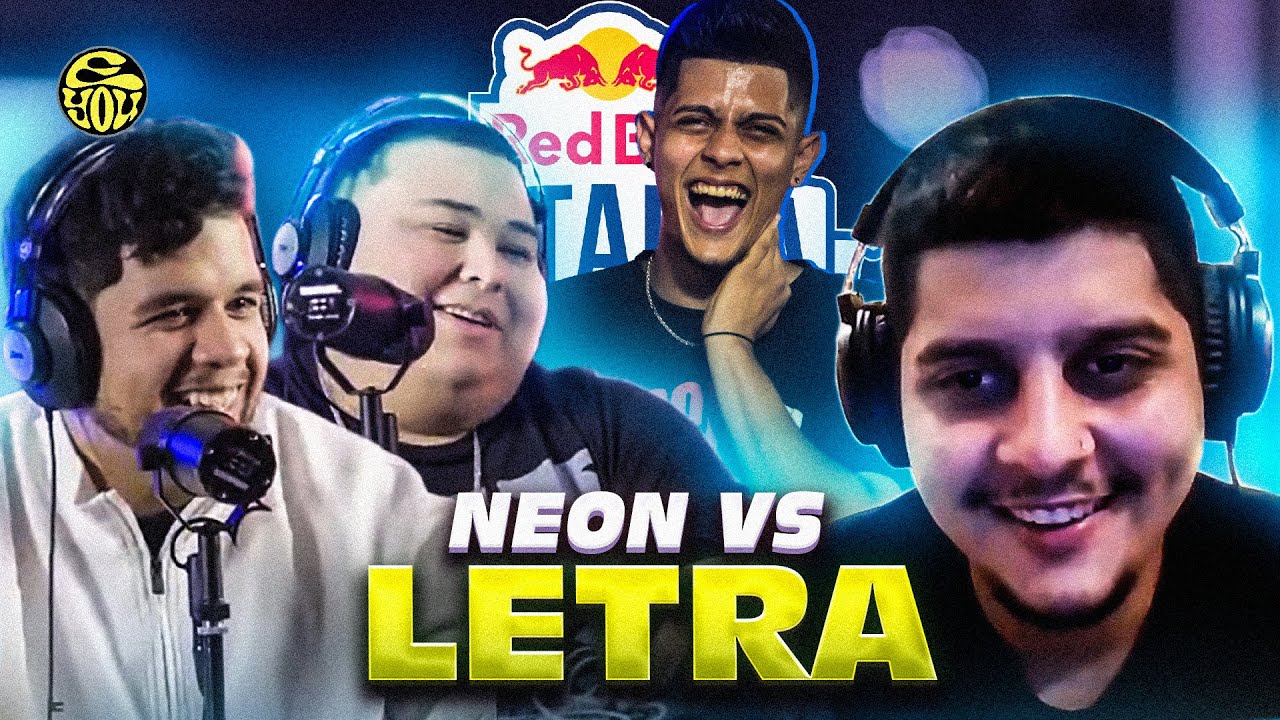 REACCIONAMOS CON LETRA A SU ÉPICO MINUTO EN RED BULL - EYOU TV!