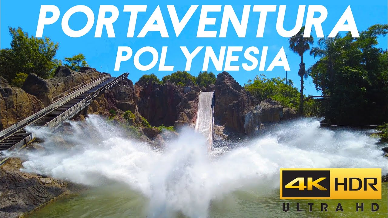 POLYNESIA 4K | PORTAVENTURA 2021 | [4K TOUR] Dji Pocket 2