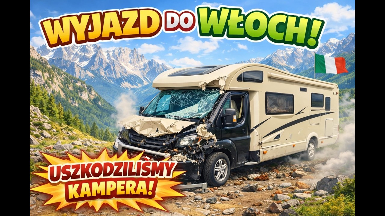 USZKODZILIŚMY KAMPERA W SZWAJCARII&hellip; 😳🇨🇭 , a to dopiero początek&hellip;