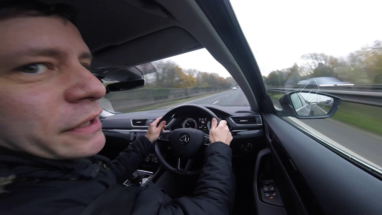 Driving in the UK: adaptive cruise control (ACC) on a Skoda Superb