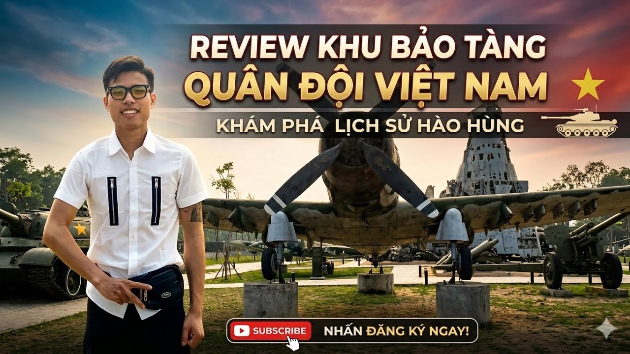 Rivew : Bảo tàng quân sự Vietnam 