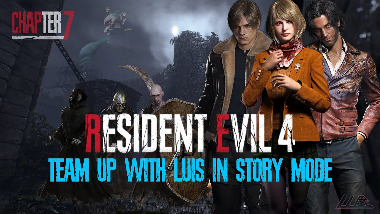 Resident Evil 4 Remake : Team Up with Luis in Story Mode Mod (Chapter 7)