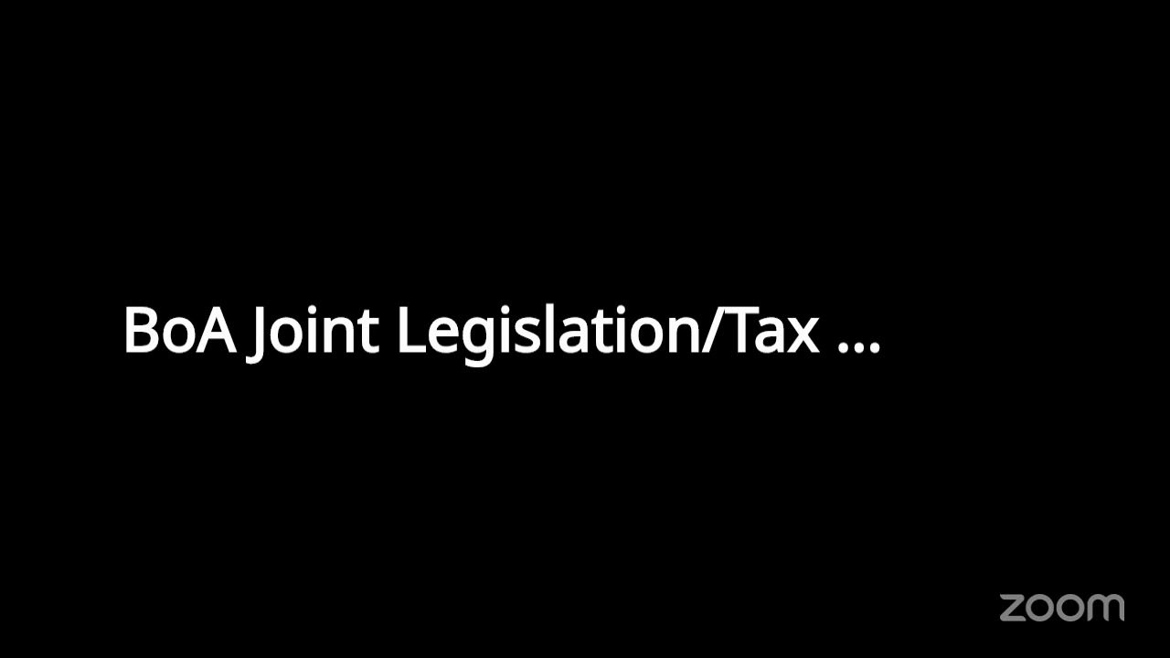 BoA Joint Legislation/Tax 2/24/2026 part 2