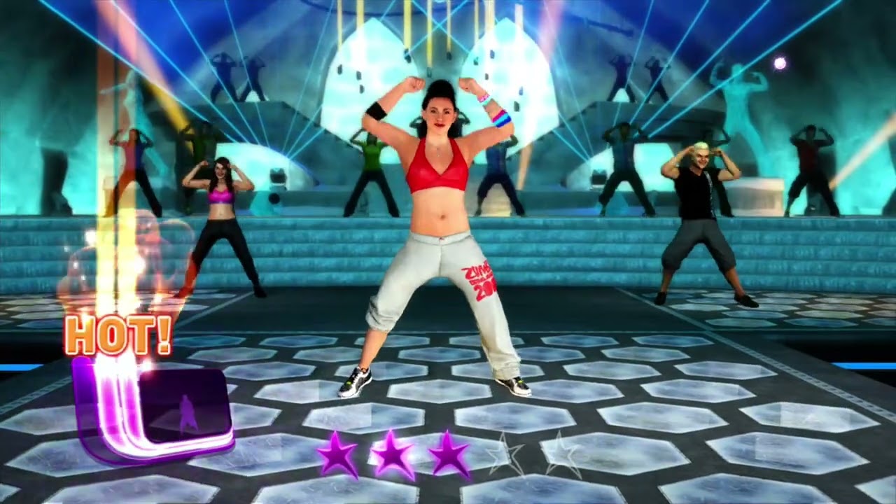Zumba Rush Fitness El Merengazo 5 Stars XBOX 360 Kinect