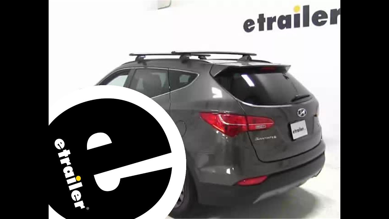 How to Install the Rhino-Rack SX Series Legs for Vortex Aero Crossbars on a 2014 Hyundai Santa Fe