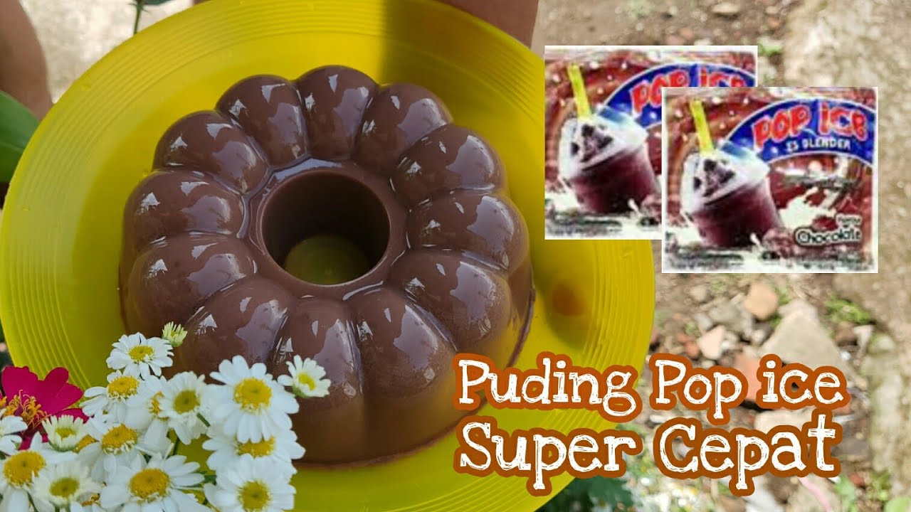 Puding Pop ice I Super Cepat I Olahan pop ice I olahan agar-agar