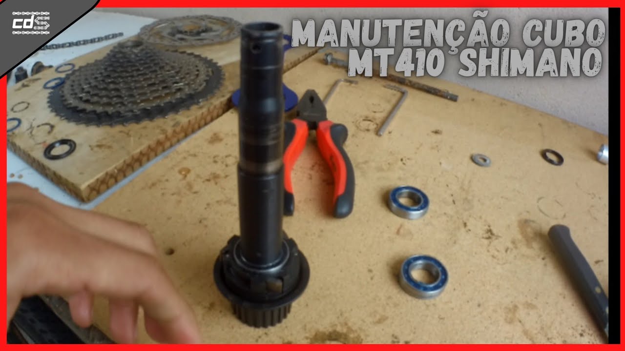 Manutenção cubo mt410 Shimano micro spline (Reboot) | carinhadaGTS
