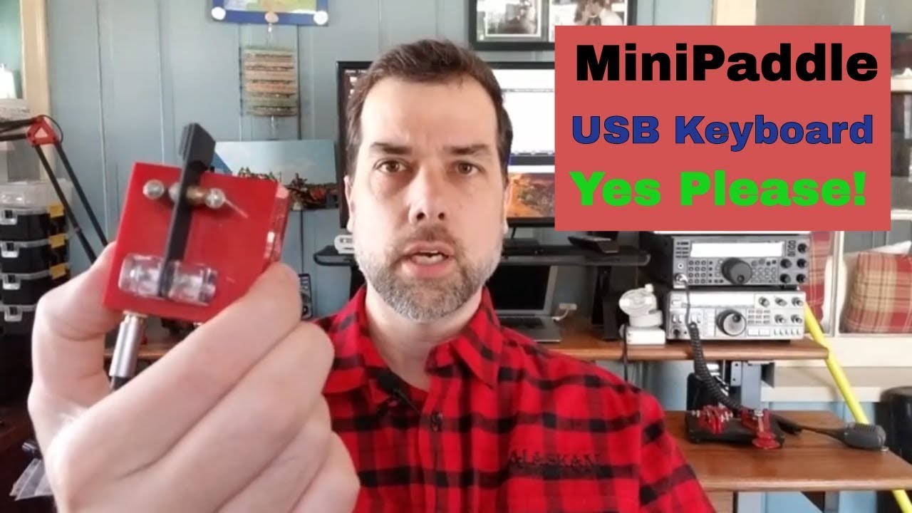 #34 How to Type on your Computer with a Morse Code USB Keyboard Adapter Pt 1
