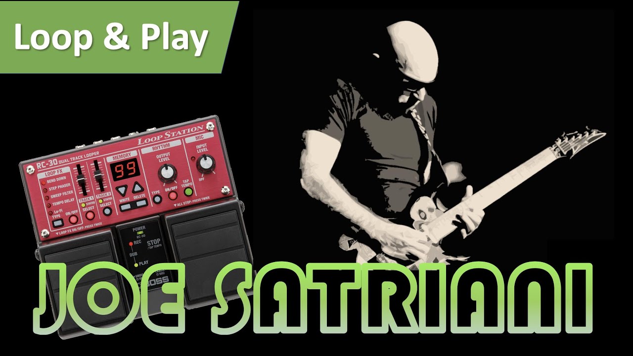 Mode LYDIEN et LEGATO façon Joe Satriani : tuto guitare