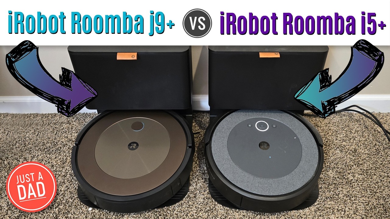 Сравнение самоочищающихся роботов-пылесосов iRobot Roomba j9+ и i5+