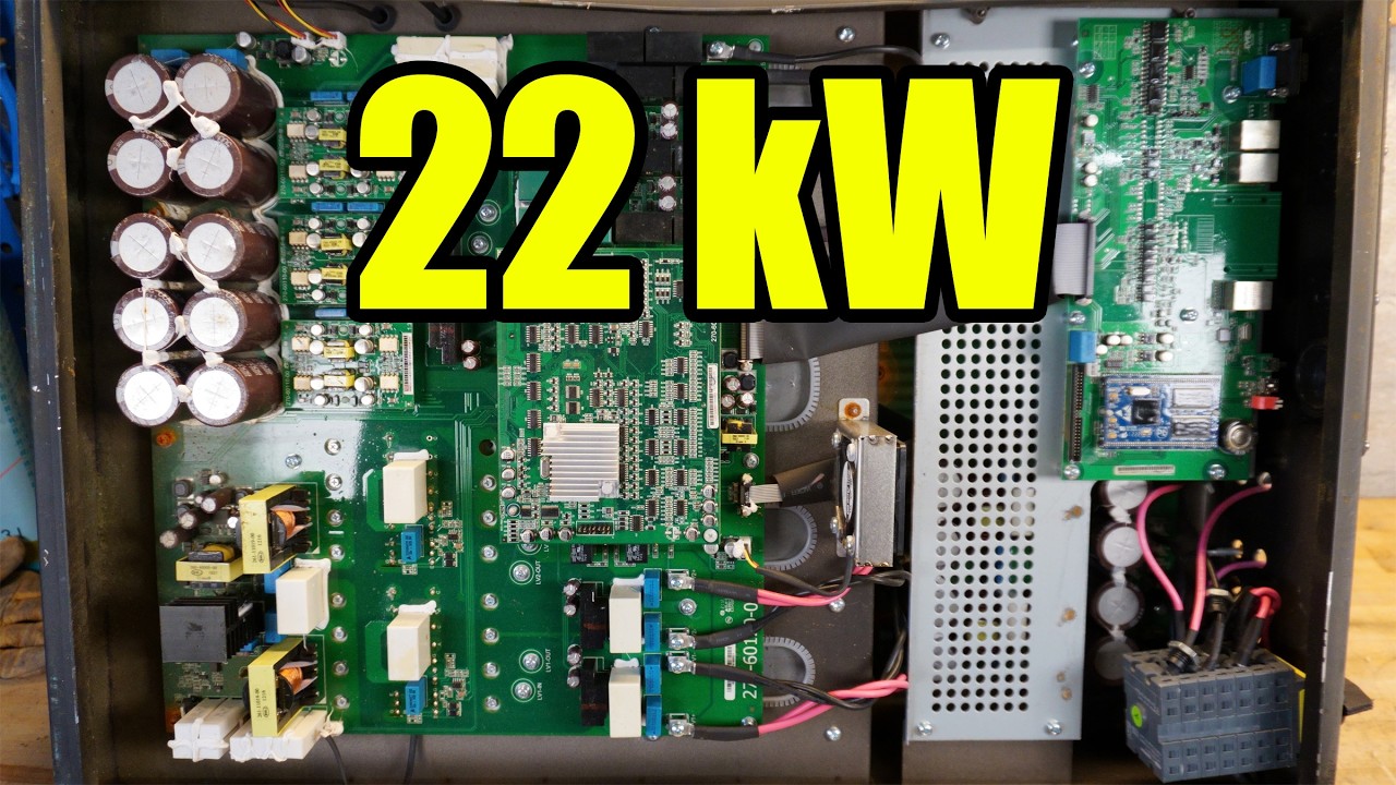 22 kW Solar Inverter Teardown, the EverSolar TLC 17