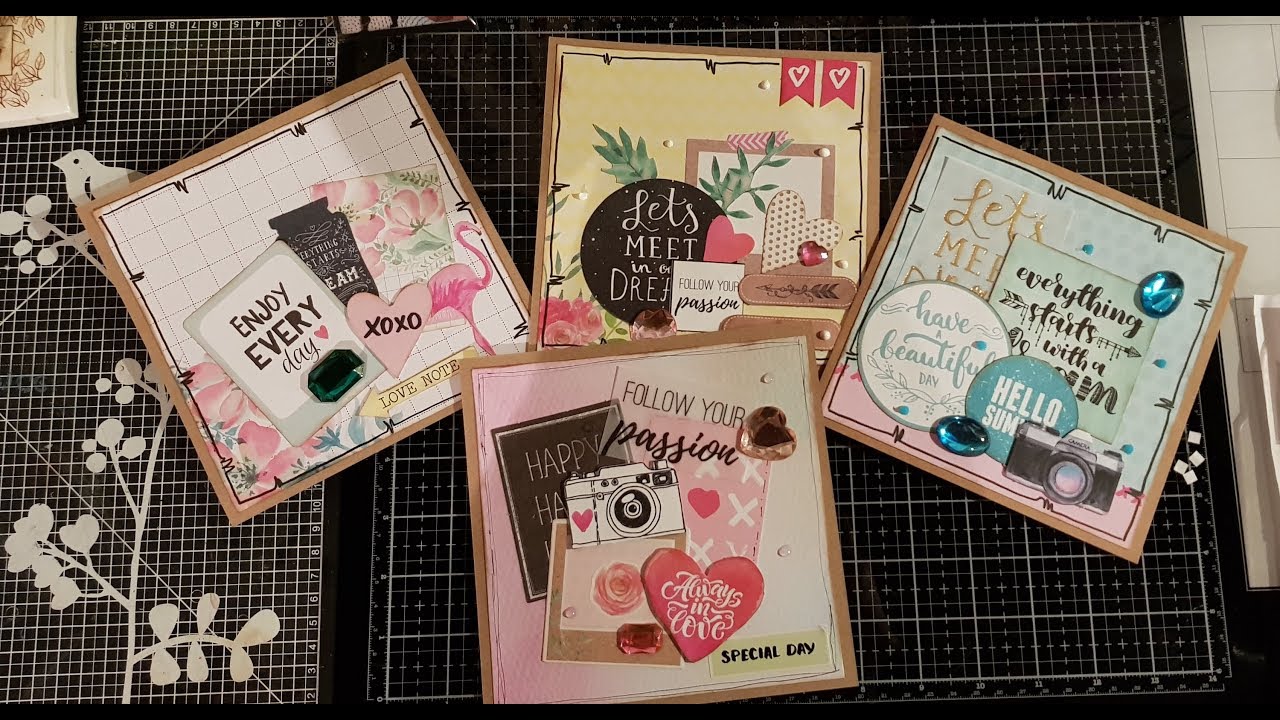 Cartes avec luxe paper block