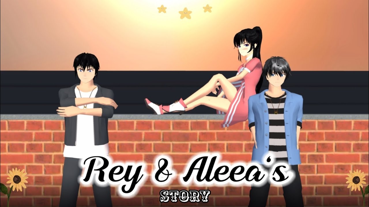 REY & ALEEA'S STORY [FULL MOVIE] || SAKURA SCHOOL SIMULATOR DRAMA