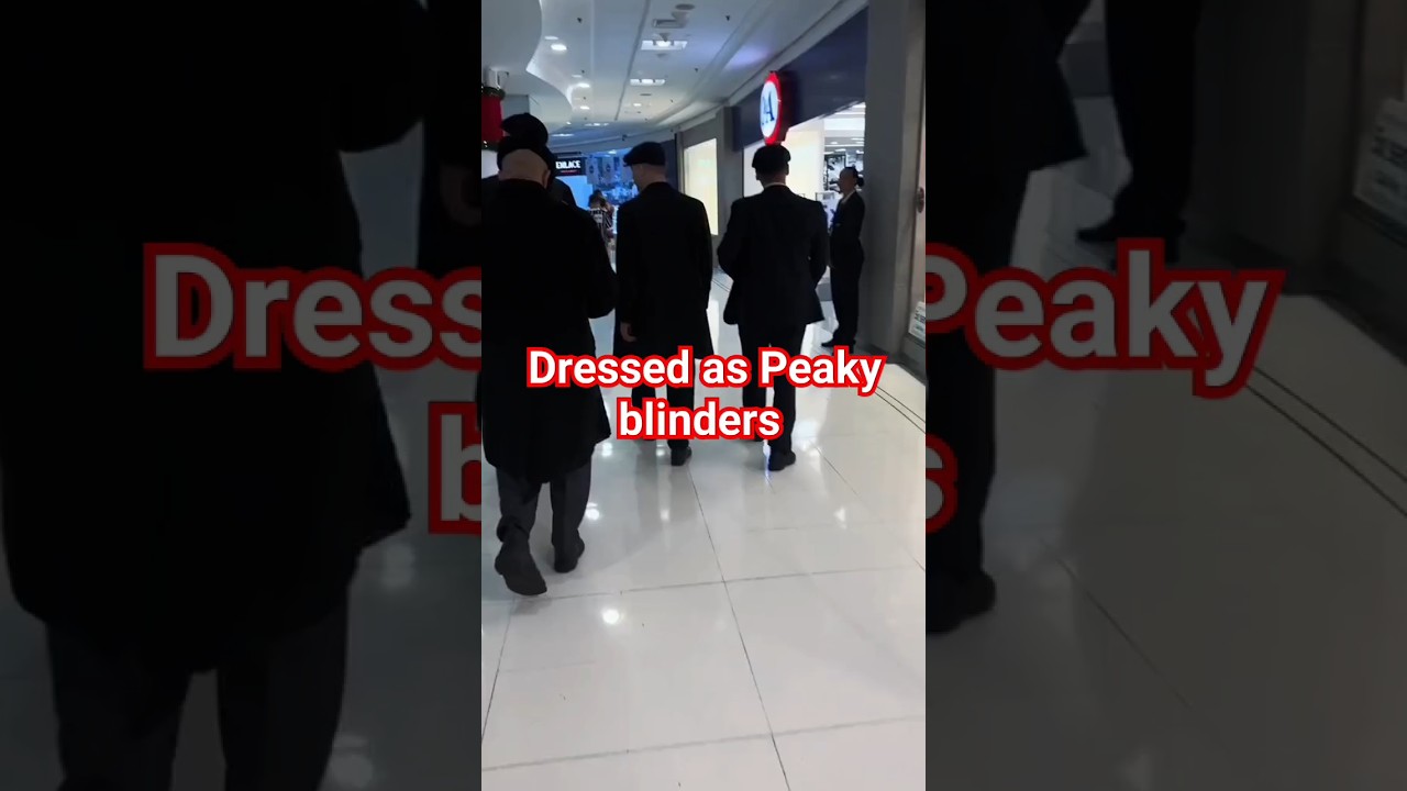 peaky blinders outfits public reaction #peakyblinders #outfits #reactions #thomasshelby #tommy