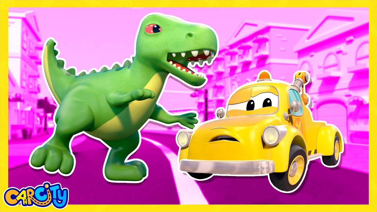 🦕 Спинозавр против T-REX | Лучший из эпизодов DINO Тома Эвакуатора ✨