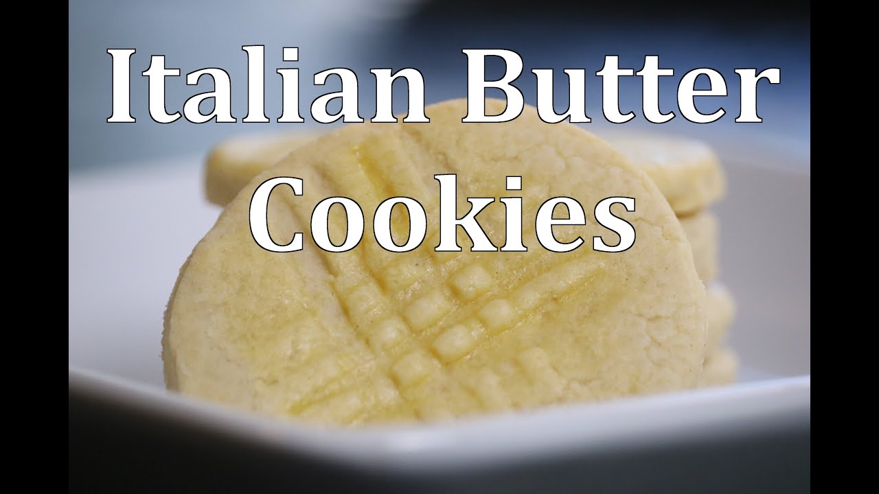Italian Butter Cookies