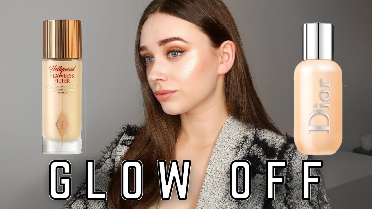 Charlotte Tilbury Hollywood Flawless Filter VS Dior Backstage Face & Body Glow | REVIEW & COMPARISON