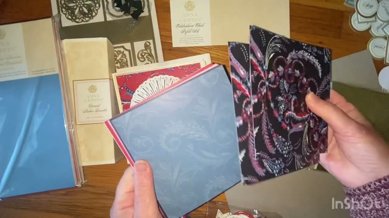 Anna Griffin Mystery Box November 2025  #papercrafts  #craftsupplies   @annagriffinvideos ​