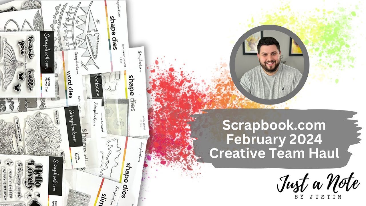 Scrapbook.com February 2024 Creative Team Package Haul