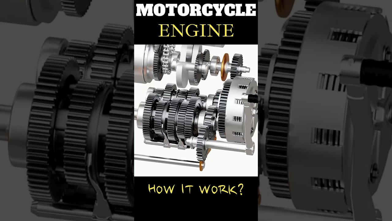 How Motorcycle Engine working 🤔