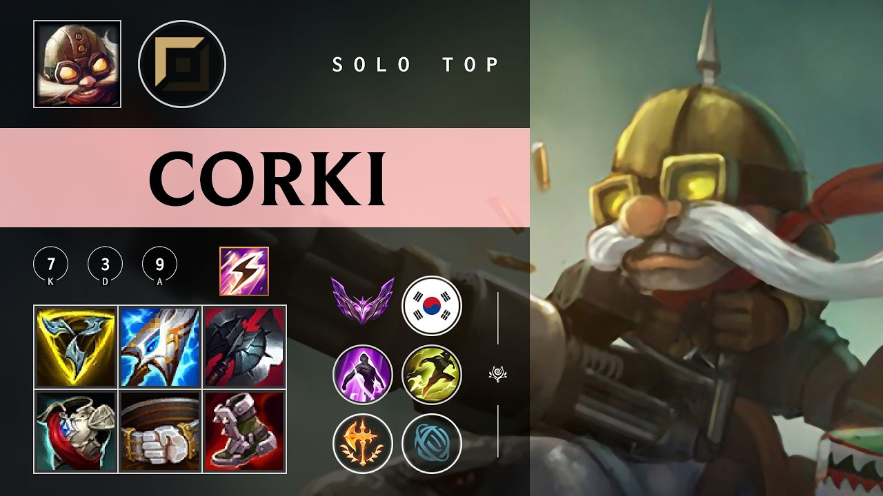 Corki Top vs Yone - KR Master Patch 26.05