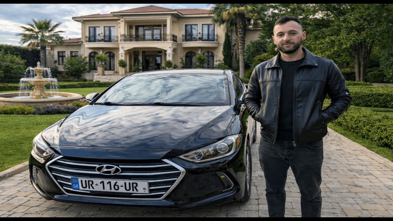 hyundai elantra  ტესტ დრაივი.