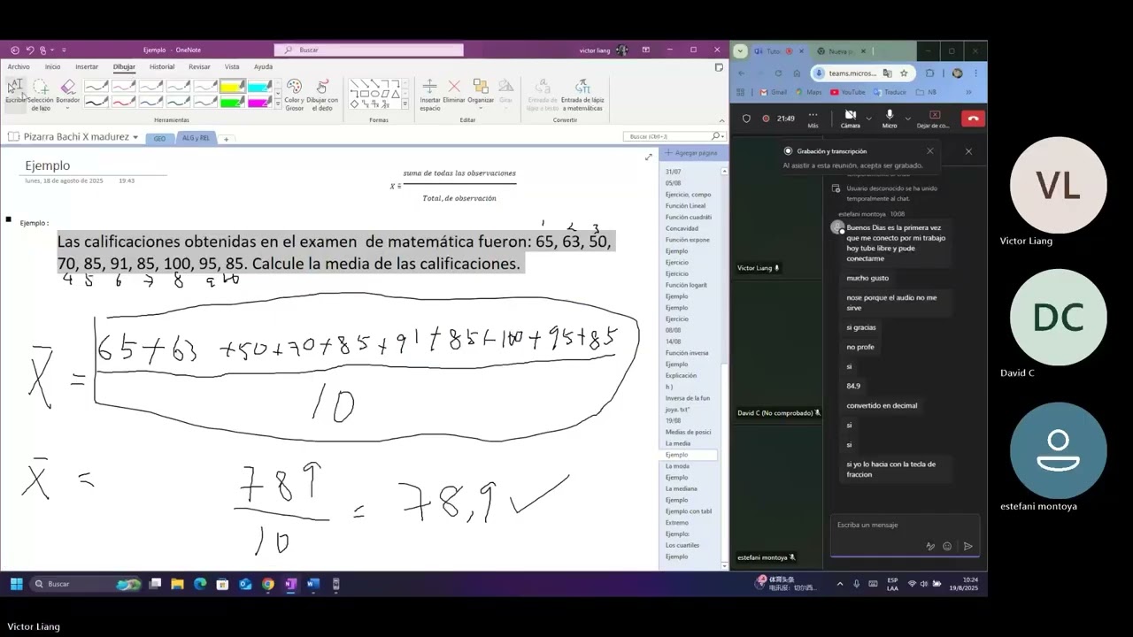 Tutoría 20 Mate Bachi x Madurez Grupo B