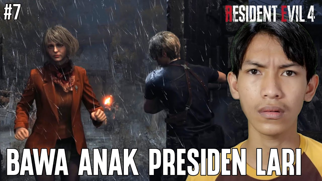 DIKEJAR SAMPAI 1 DESA ZOMBIE !  - Resident Evil 4 Remake PART 7