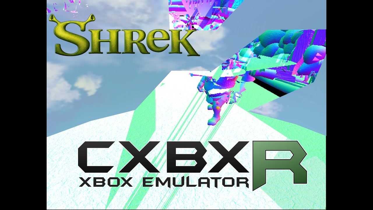 CXBX Reloaded 357948a | Shrek HD | Xbox Emulator Gameplay
