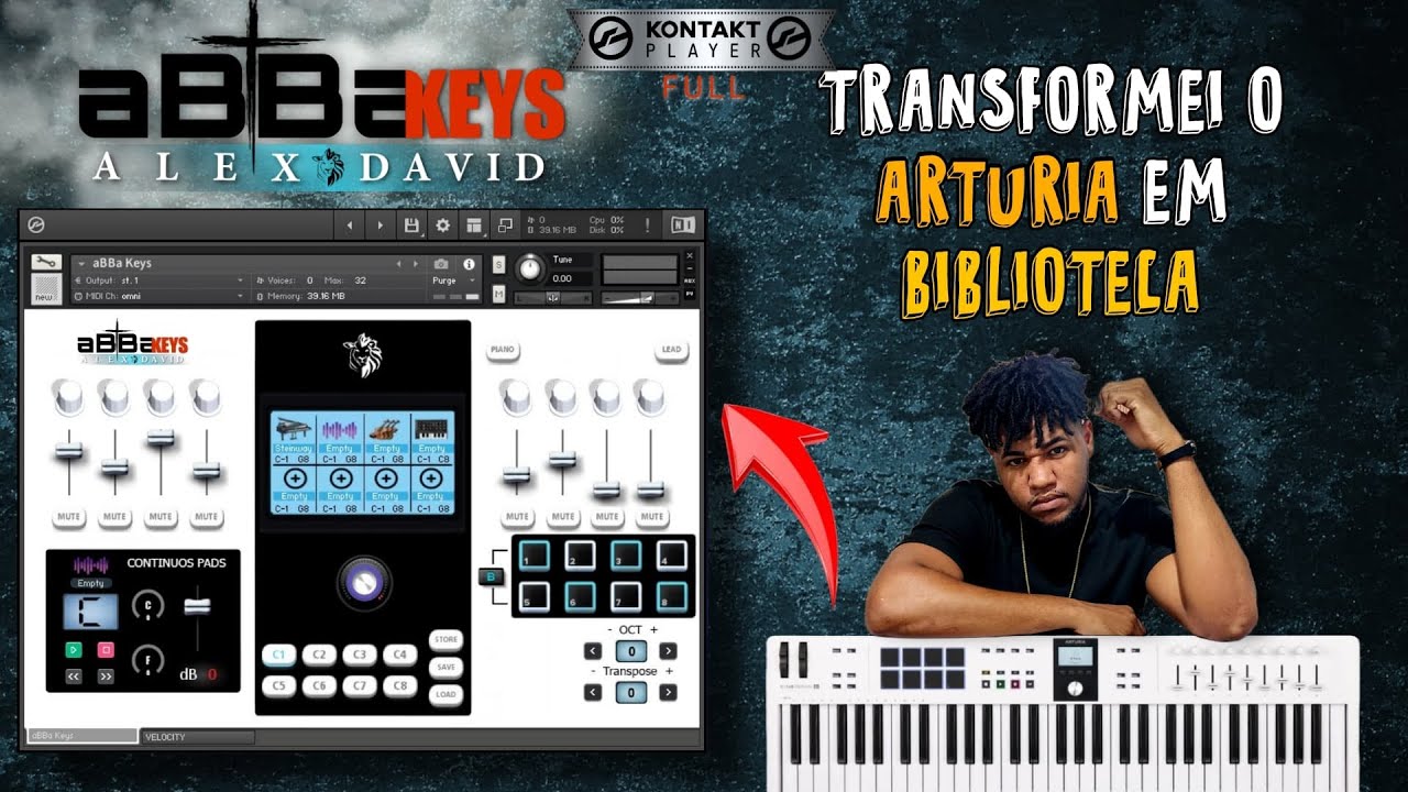 aBBa Keys a biblioteca para kontakt oficial no canal