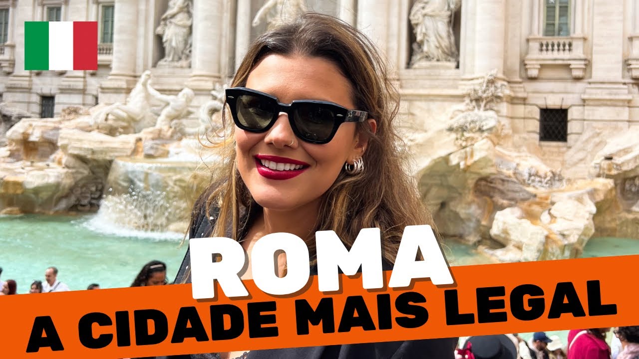 3 DIAS EM ROMA | Dia 1: Fontana di Trevi, Coliseu, Piazza Navona e + | Vlog de Viagem na Itália 🇮🇹