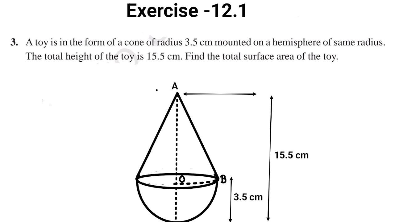 Ncert Exercise 12.1 Question number 3 solution 